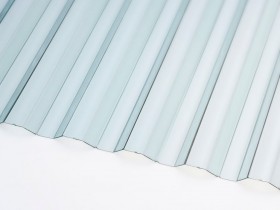 Профилированный поликарбонат С-8 бесцветный Профилированный поликарбонат С-8 бесцветный