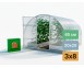 Теплица «Ясна 3 МЦ-65» 3x8 м | Шаг дуг 65 см